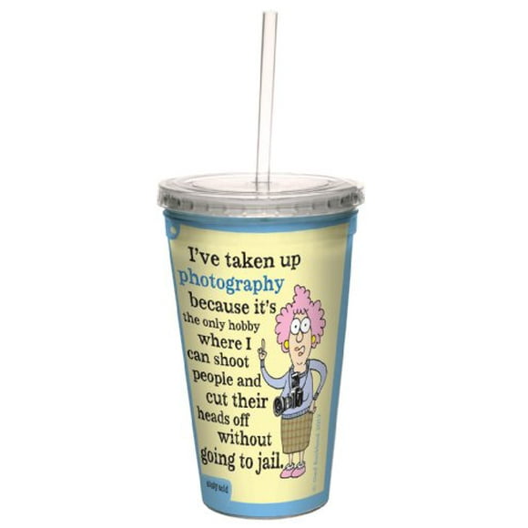 Tree-Free Greetings 15-Ounce Ceramic Mug with Full-Sized Handle Aunty Acid Fully Refreshed Tree-Free Greetings 15-Ounce Ceramic Mug with Full-Sized Handle Aunty Acid Fully Refreshed